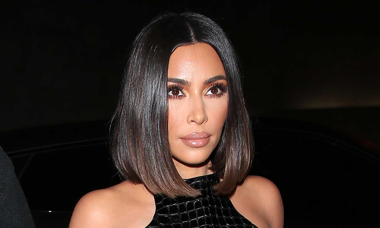 Kim Kardashian durante una de sus últimas salidas en Nueva York