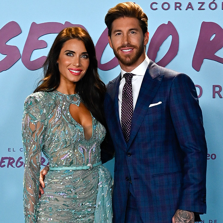 Una espectacular Pilar Rubio y sus hijos acompañan a Sergio Ramos en su gran noche de estreno