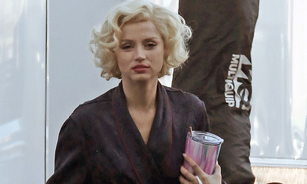 Ana de Armas como Marilyn Monroe