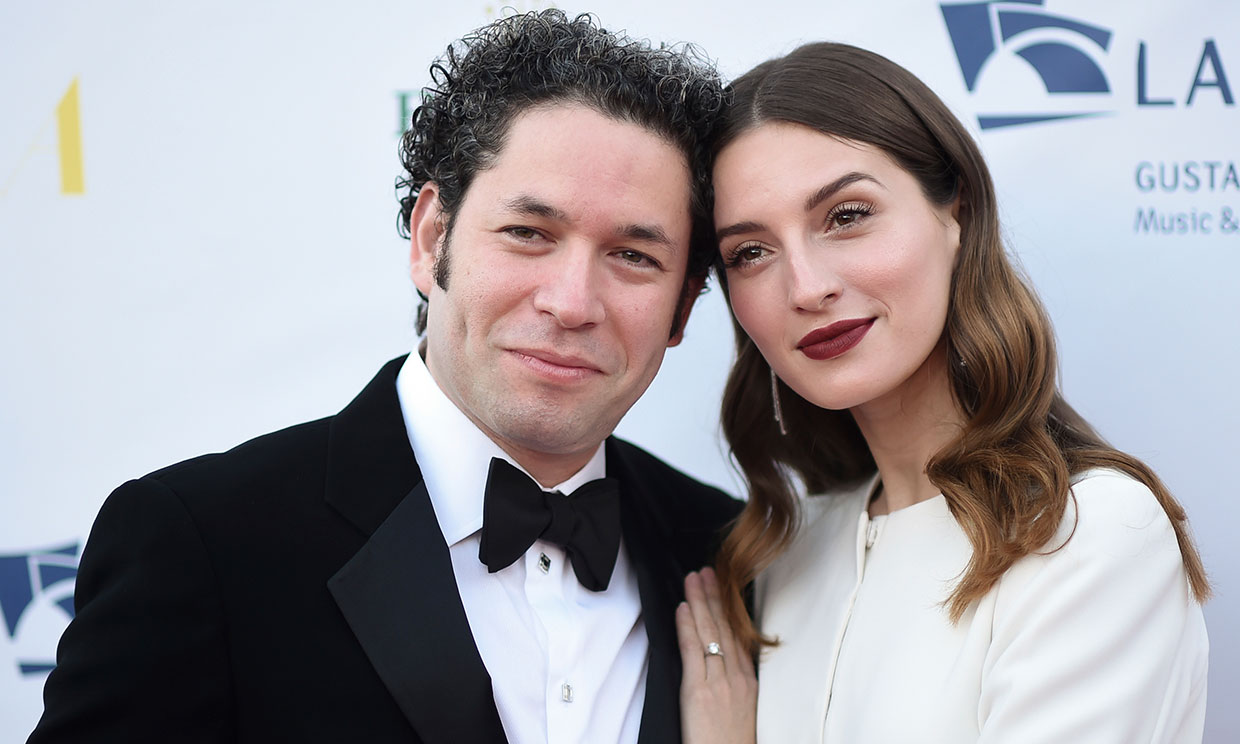 Gustavo Dudamel y María Valverde