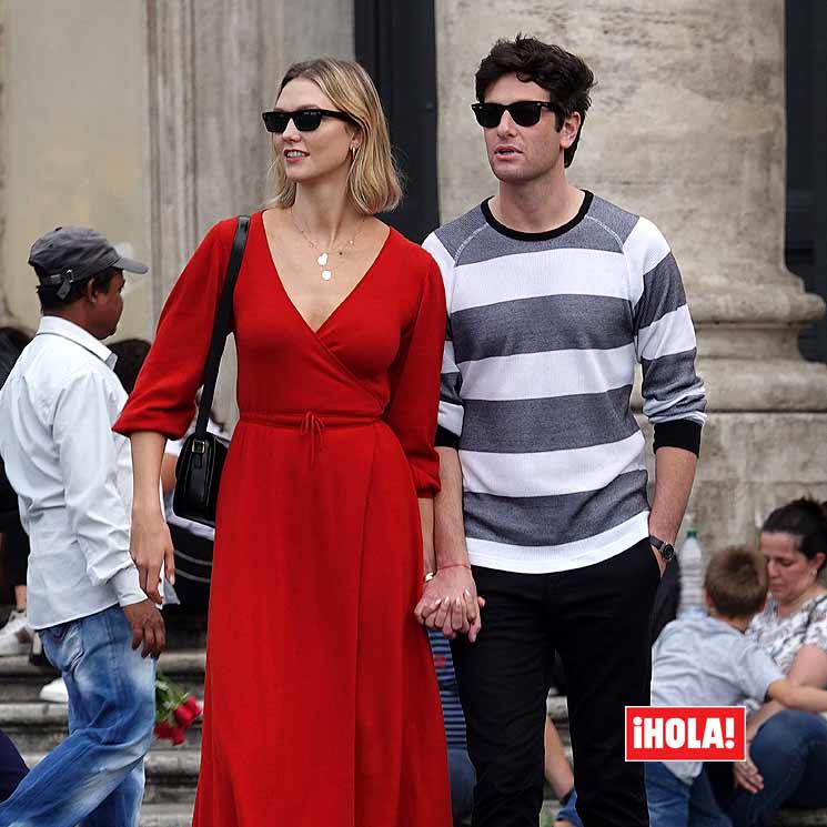 EXCLUSIVA: Karlie Kloss y Joshua Kushner pasean su amor por la calles de Roma