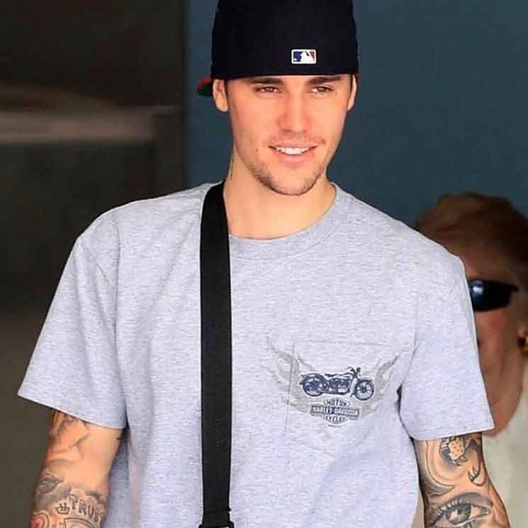 Justin Bieber presume de su sonrisa más lujosa y brillante pocos días antes de su boda