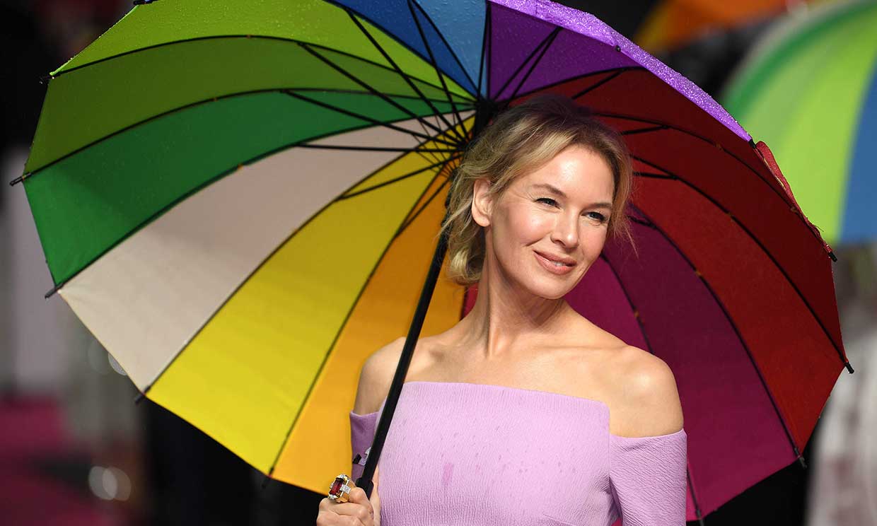 Renée Zellweger durante la promoción de 'Judy'