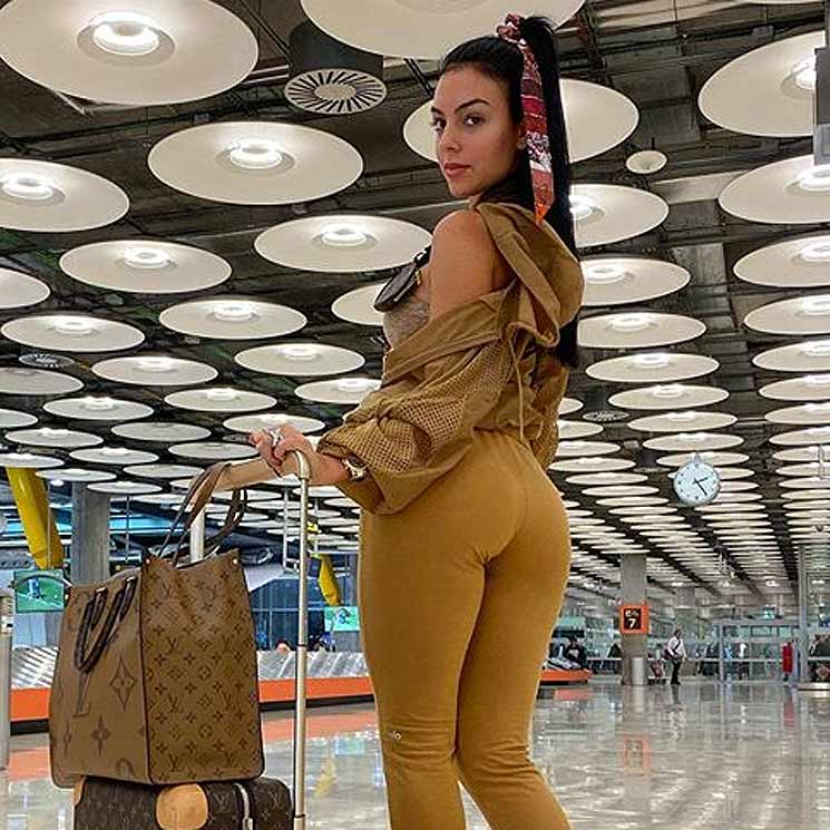 Georgina Rodríguez muestra el mejor remedio contra el 'jet lag' (y es adorable)