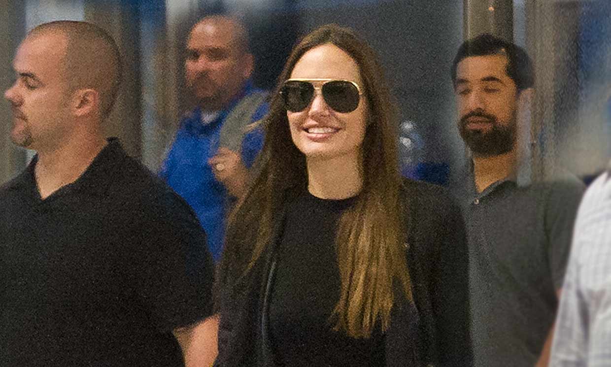 Angelina Jolie en España