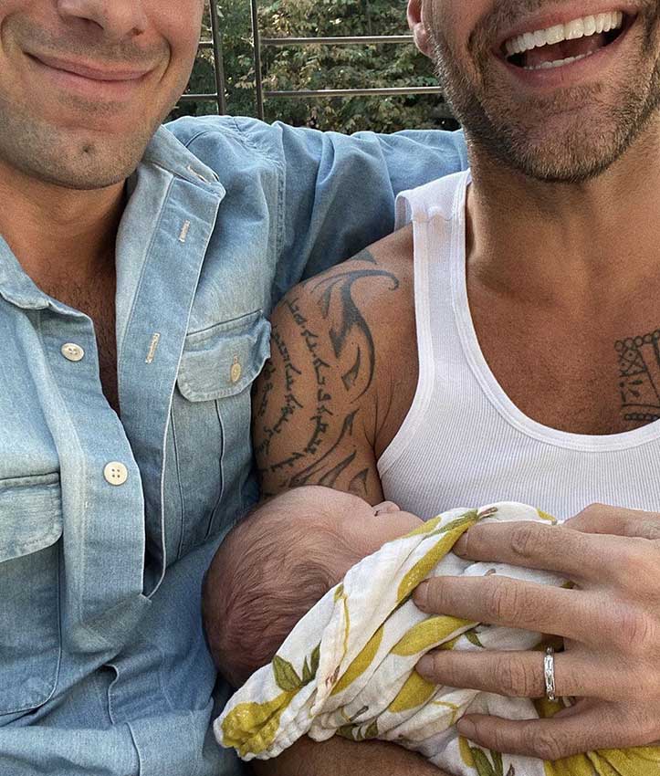 Ricky Martin Reaparece Orgulloso Junto A Su Marido Tras El Nacimiento De Su Cuarto Hijo Foto 1 6916