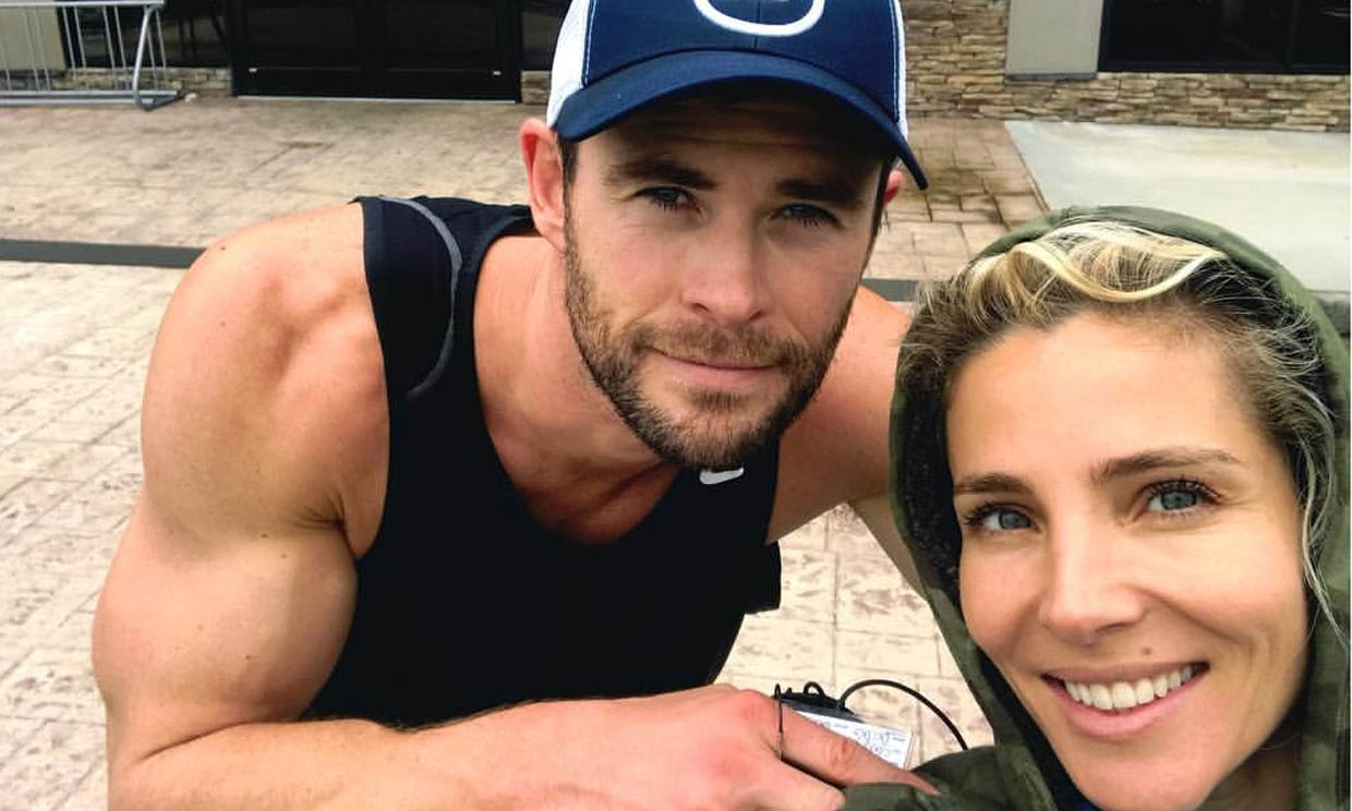 Chris Hemsworth ‘boicotea’ el entrenamiento de Elsa Pataky