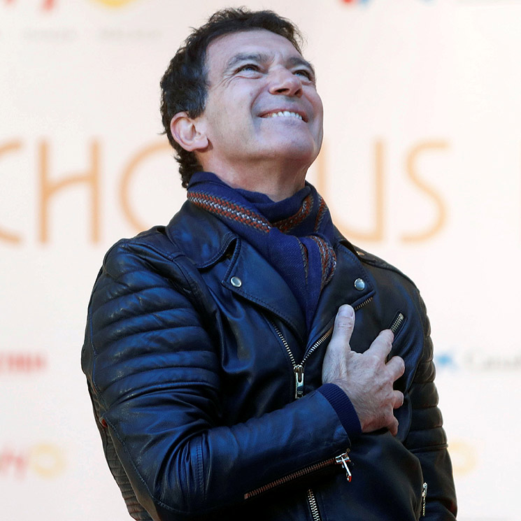 Antonio Banderas, arropado por Nicole Kimpel y muchos amigos, estrena su gran proyecto en Málaga