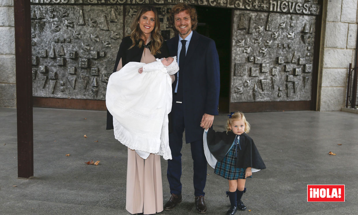 Alvaro de la Lama junto a su familia