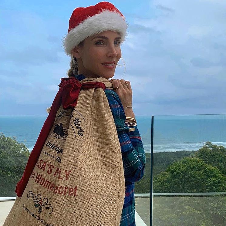 Elsa Pataky carga pilas en Nueva Zelanda para su nueva misión: ayudante de Papá Noel