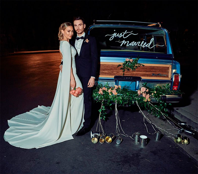 Hilary Duff Y Matthew Koma Celebran Su Primer Día De Recién Casados Foto 2 7788