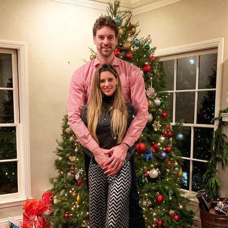 Pau Gasol y Catherine McDonnell celebran sus primeras navidades como marido y mujer