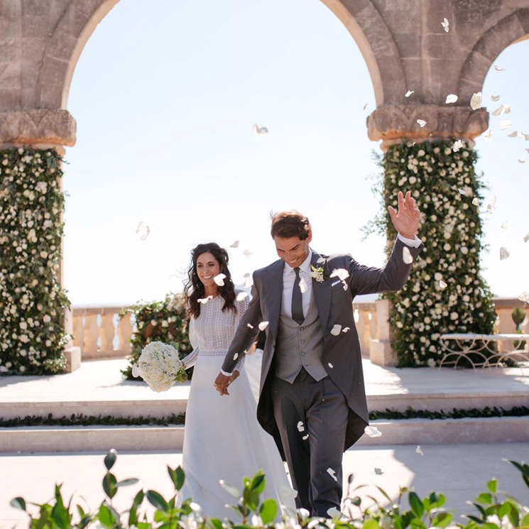 Rafael Nadal comparte una fotografía inédita de su boda con Mery Perelló para decir adiós a 2019