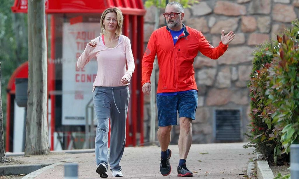 Susanna Griso y su marido, paseo para dos durante el confinamiento