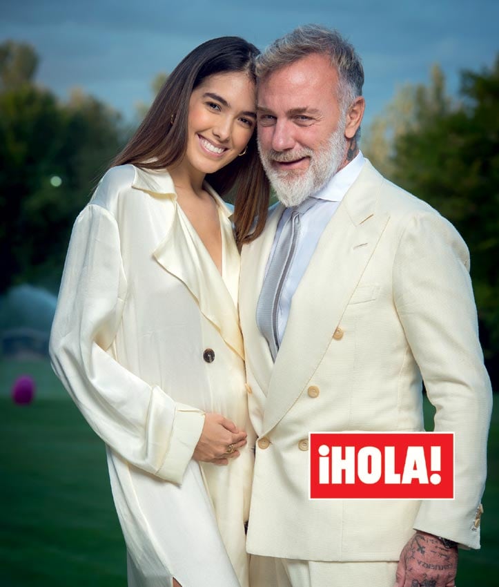 Gianlucca Vacchi Y Su Novia Sharon Anuncian En ¡hola Que Esperan Un