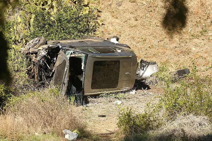 Tiger Woods está en el hospital tras sufrir un accidente de coche