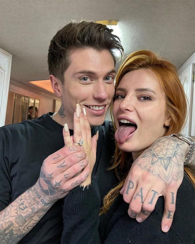 Bella Thorne y Bejamin Mascolo se comprometen