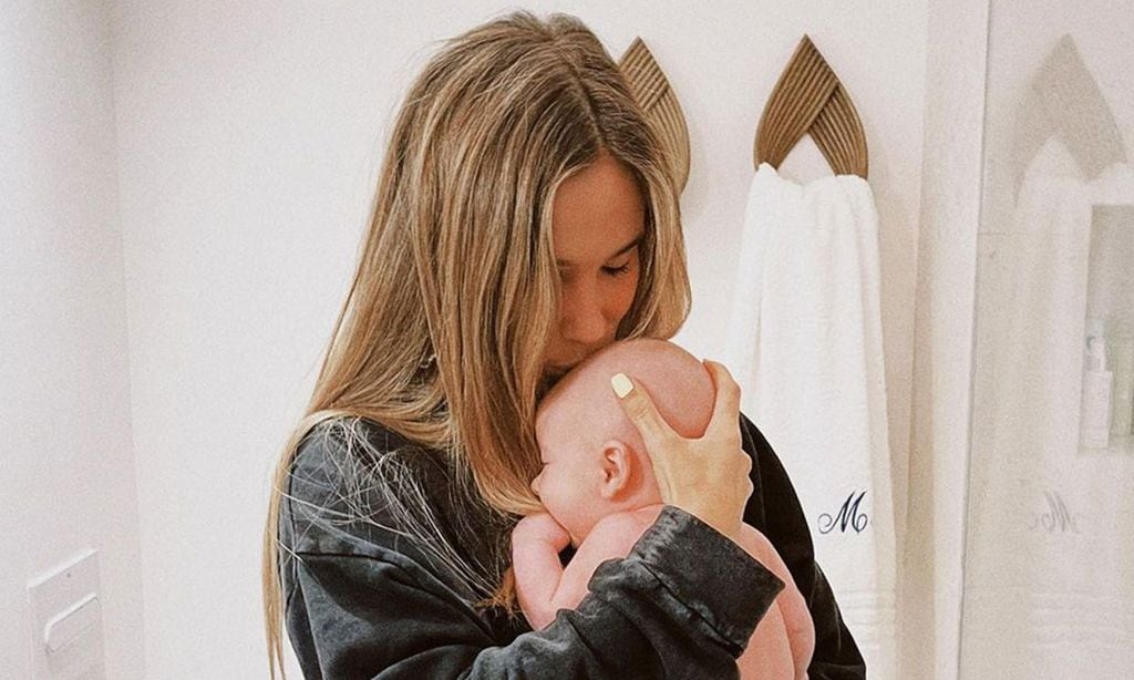 Imitando sus gestos y riendo entre abrazos: el momento más tierno de María Pombo con su hijo Martín