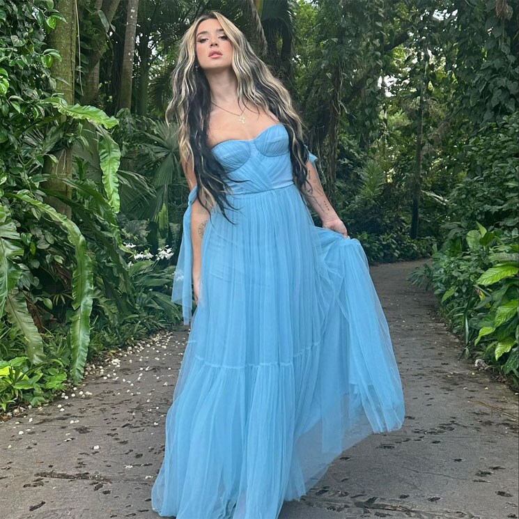 Lola Índigo se convierte en una princesa Disney para la boda de Lele Pons