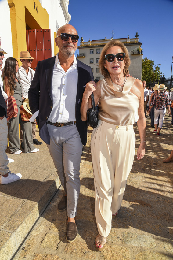 Ana Rosa Quintana y su marido, Juan Muñoz