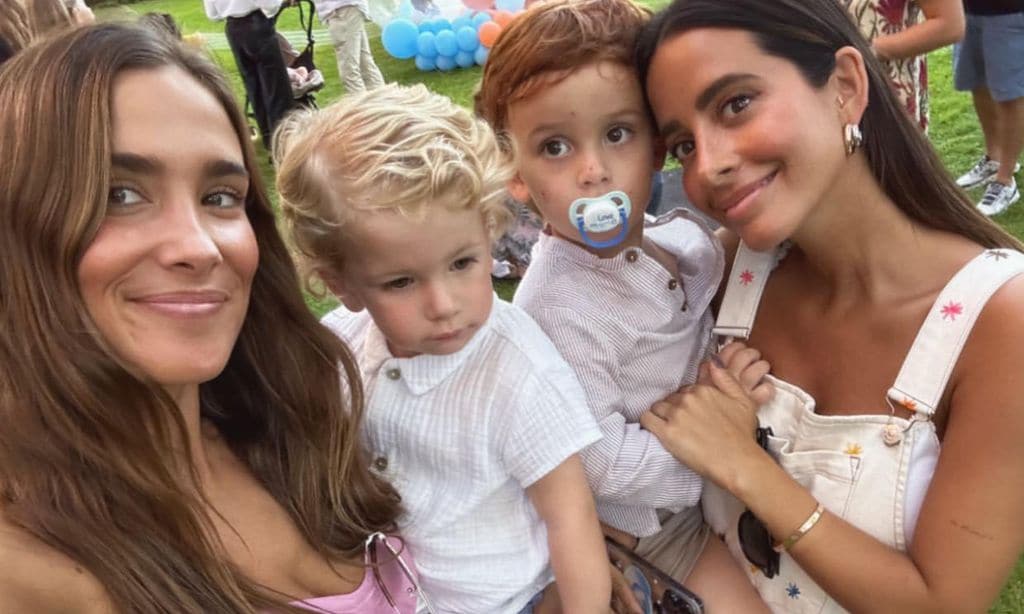 María Pombo y su pequeño Martín se lo pasan en grande en la fiesta de cumpleaños de Nico, hijo de María F. Rubíes