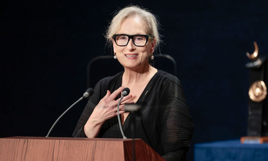 El discurso de Meryl Streep con una referencia a Penélope Cruz que ha hecho sonreír a la princesa Leonor