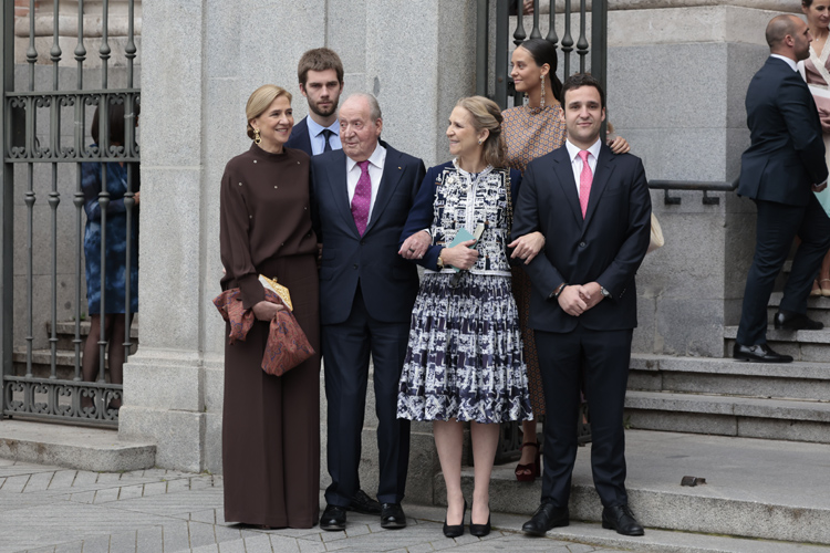 La realeza, en la boda del alcalde de Madrid