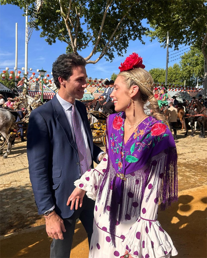 Daniela Figo en la Feria de Abril