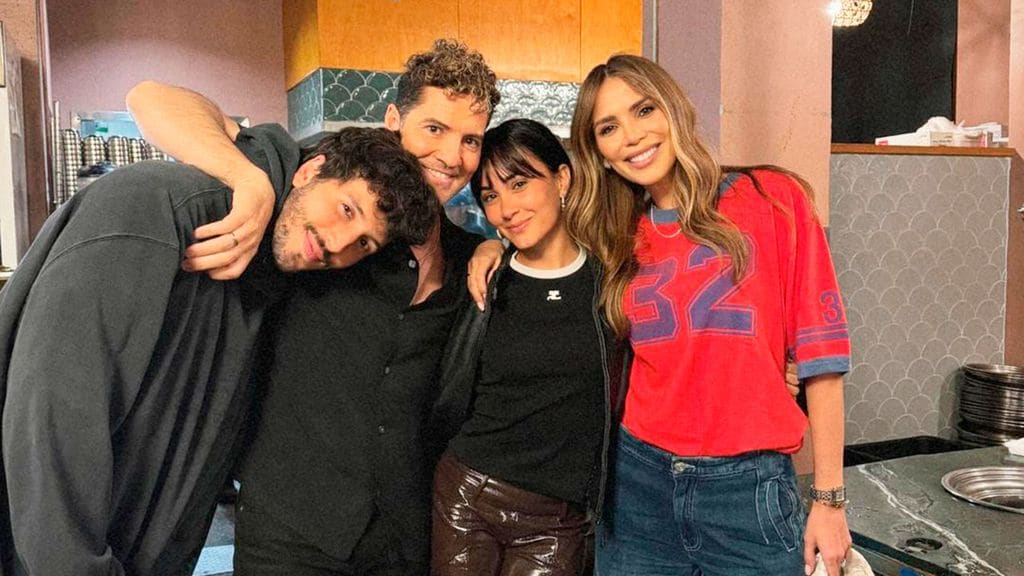 Así ha sido la divertida quedada de Aitana y Yatra en Los Ángeles con David Bisbal y Rosanna Zanetti