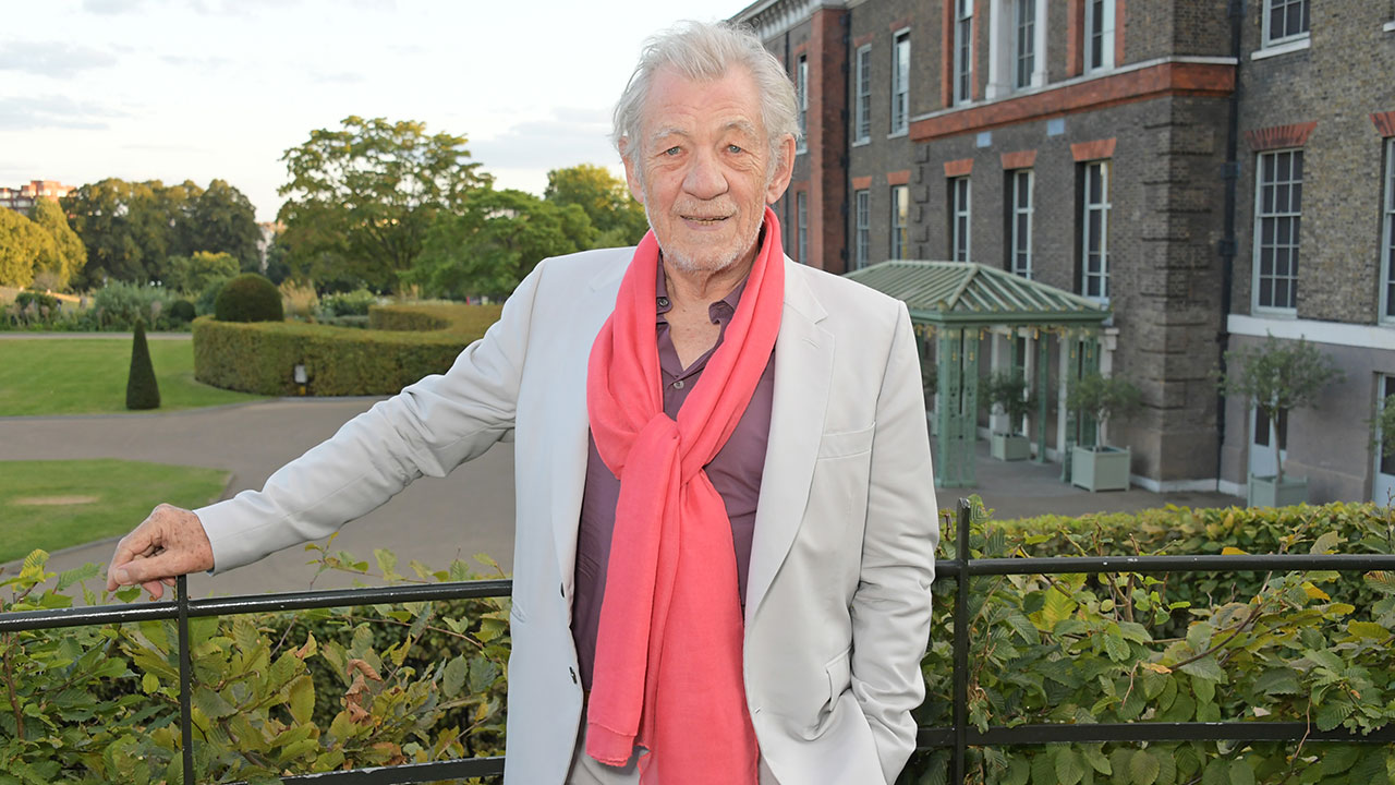 El actor Ian McKellen