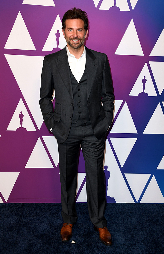 bradley cooper oscar nominees luncheon 2019