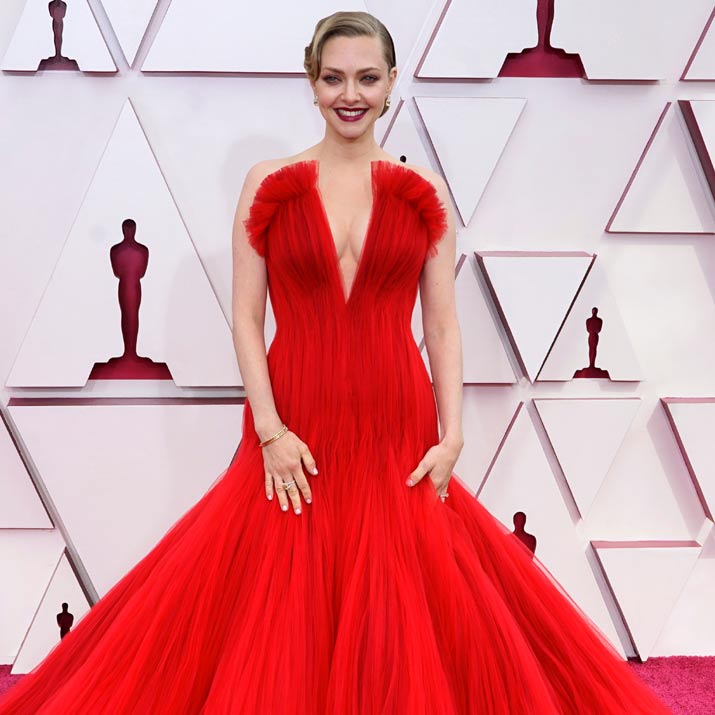 Premios Oscar 2021: Amanda Seyfried arriesga y gana con el vestidazo de tul que no esperábamos - Foto 1