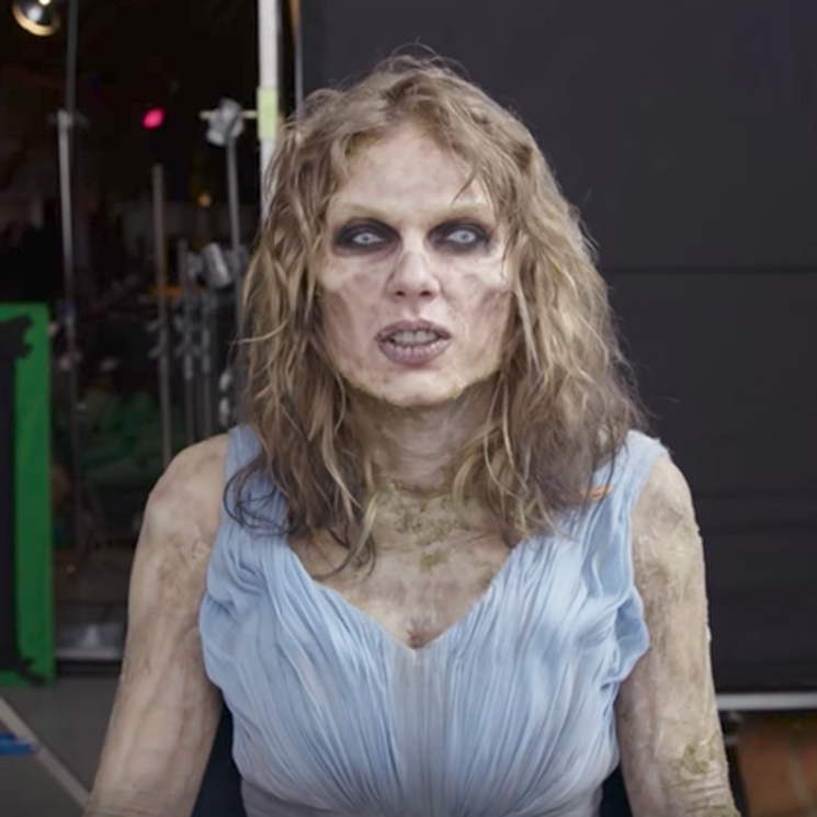 taylor swift as a zombie