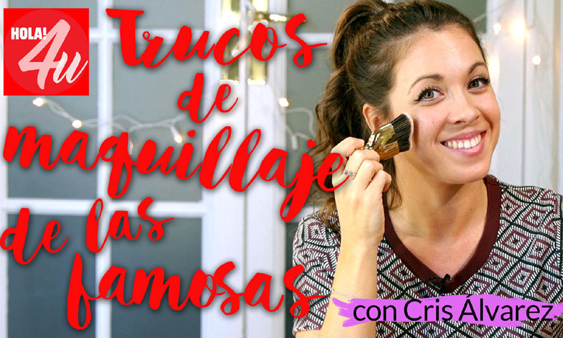 En HOLA!4u, trucos de maquillaje de las famosas