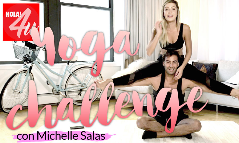 En HOLA!4y, yoga challenge con Michelle Salas