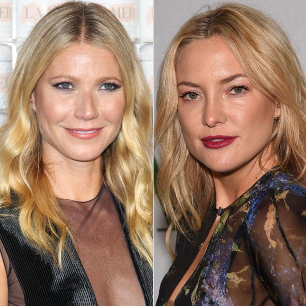 Kate Hudson y Gwyneth Paltrow: ¡larga vida a la melena rubia!