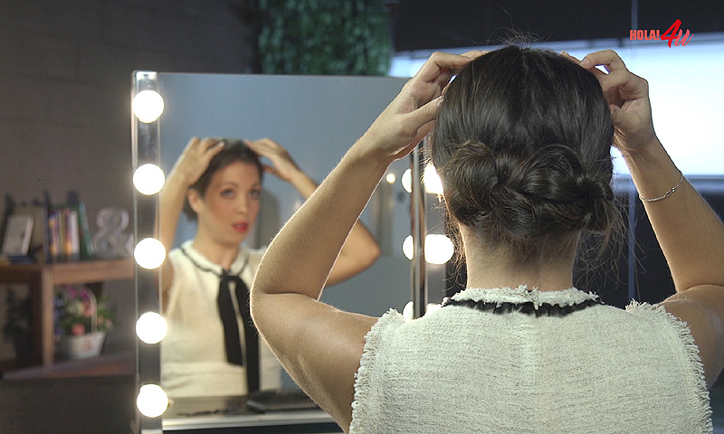 Peinado para Navidad: un recogido con trenzas ¡muy fácil!