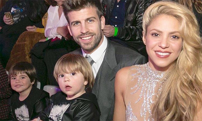 Las simpáticas palabras de Milan al llegar a Colombia con sus padres, Shakira y Piqué