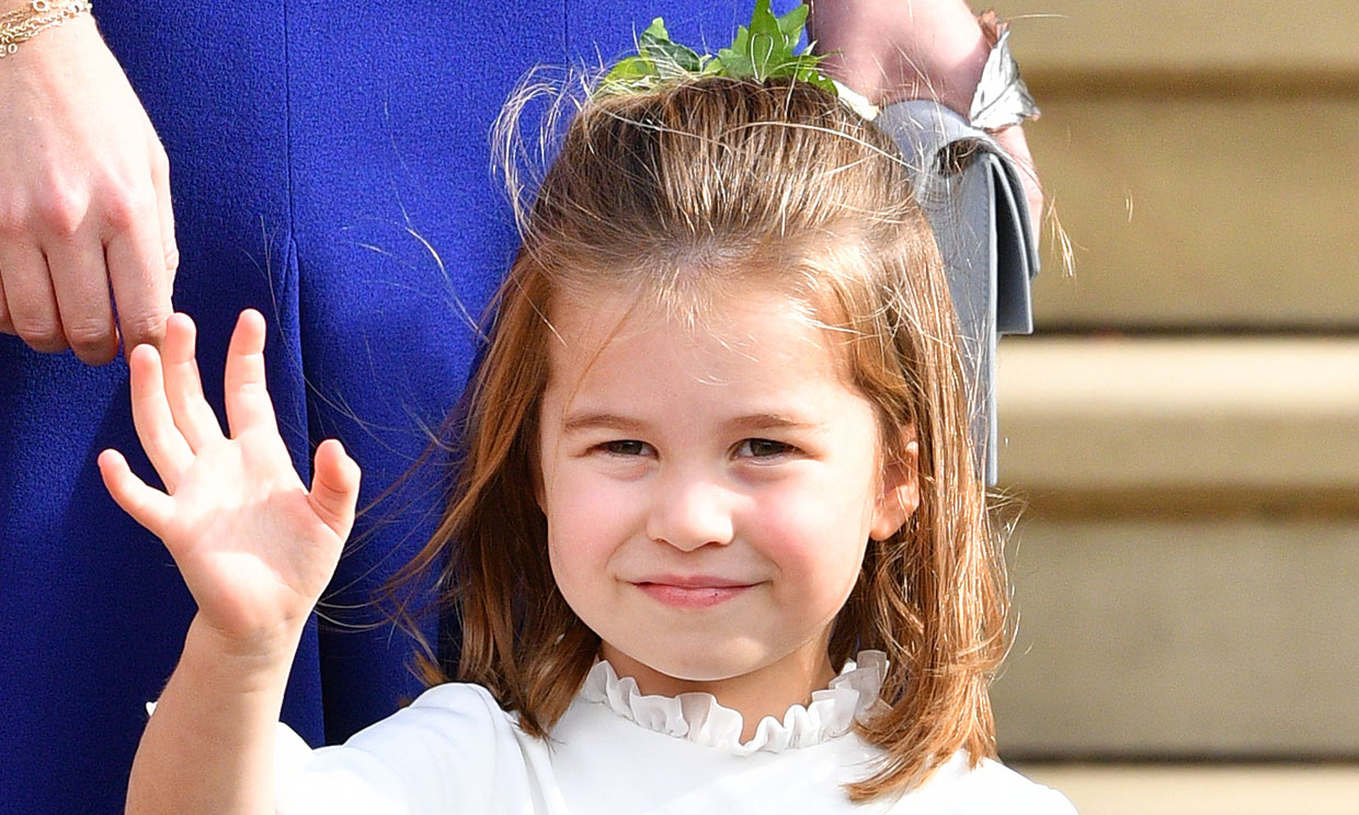 Las trenzas, el peinado favorito de la princesa Charlotte