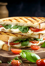 Sándwich Caprese