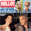 Las fotografías exclusivas en HELLO! y ¡HOLA! de George Clooney  y Amal Alamuddin celebrando su compromiso matrimonial