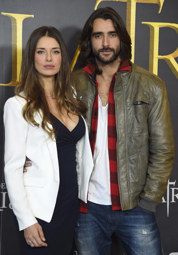 Gonzalez y su novia yon Yon González,