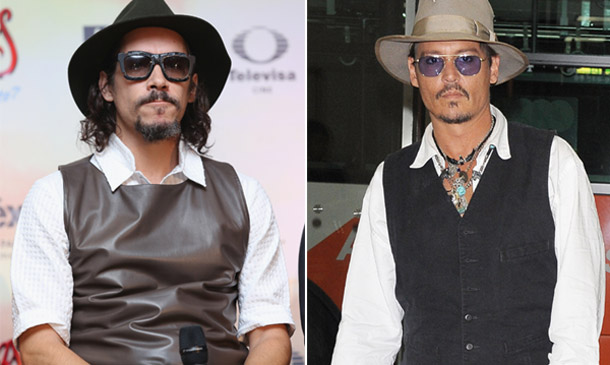 El juego de las siete diferencias con Johnny Depp y Óscar Jaenada