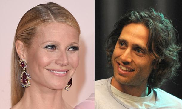 Gwyneth Paltrow aparece con su novio secreto Brad Falchuk en la fiesta de cumpleaños de Robert Downey Jr.