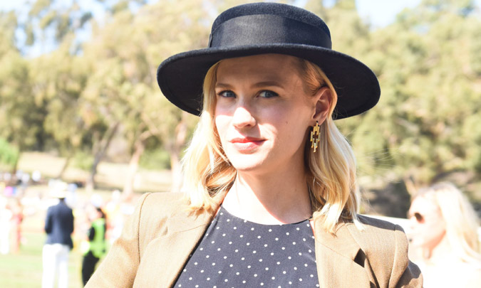 January Jones se mete en la piel de otra actriz a petición de su hijo de cuatro años