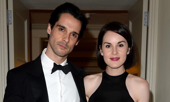 Michelle Dockery ('Downton Abbey'), devastada por la muerte de su prometido, John Dineen, a los 34 años