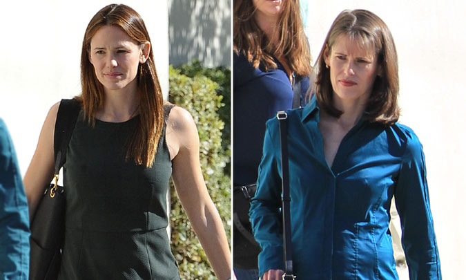 No, no estás viendo doble: son Jennifer Garner y su hermana Melissa