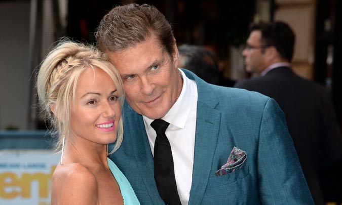 Exclusiva mundial en HELLO!, David Hasselhoff se compromete con su novia, 27 años más joven