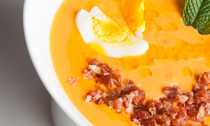 Receta Del Salmorejo De Naranja Iznajeo Solo Recetas