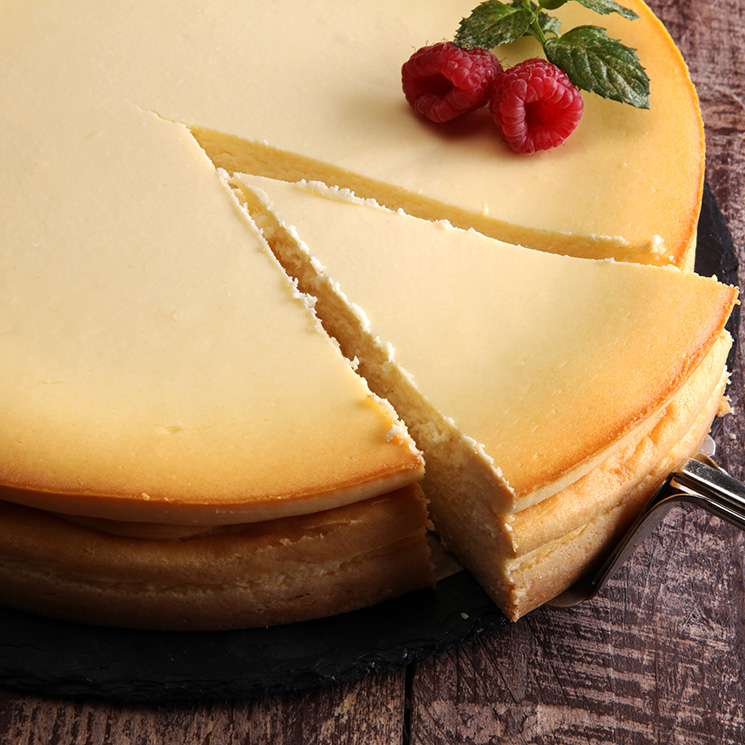 Tarta de queso al horno 'light', un delicioso placer para disfrutar sin culpa
